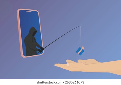 engano e fraude por telefone com as pessoas