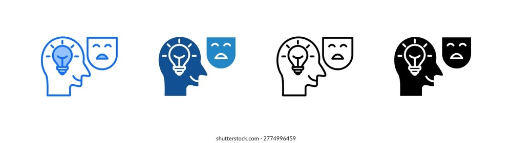 Deception Multiple Style Icon Set