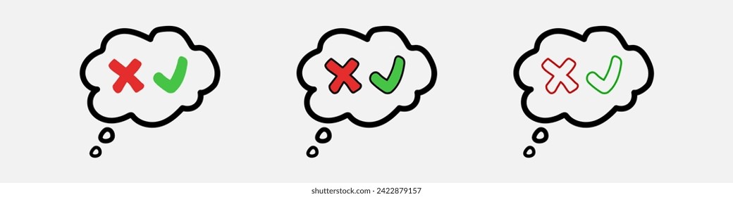 Decidir y pensar. Persona confusa	
