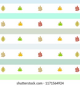 deciduous autumn vector background