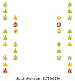 deciduous autumn vector background