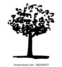 Deciduous tree
