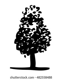 Deciduous tree