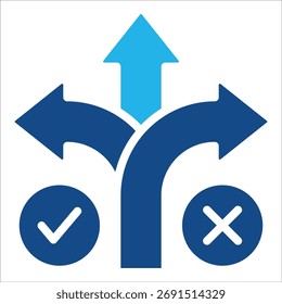 Elemento De Icono De Decisión Para Diseño