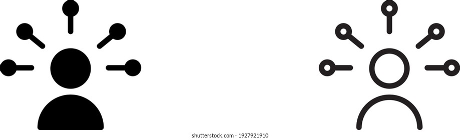 Decision icon , vector illustration