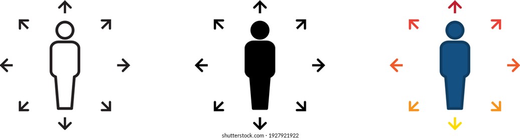 Decision icon , vector illustration