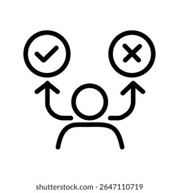 Decision Making Choice Solution Problem Solving Icon - Powered by Shutterstock - Get 15% off with code: PIKWIZARD15