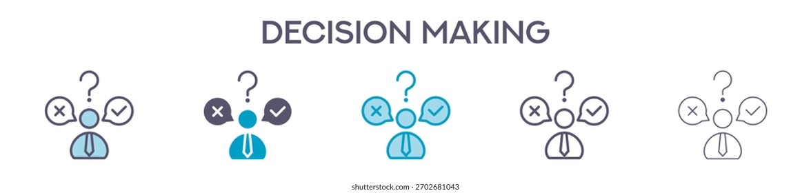 Decision Making Element For Design Graphic - Multi Styles