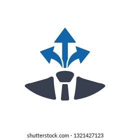 Decision making icon 