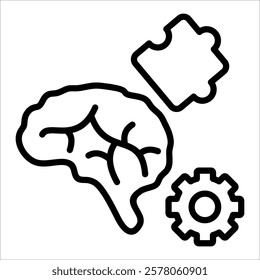 Decision Making Icon Element For Design