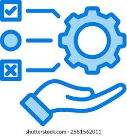 Decision Making Icon Element For Design