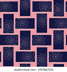 A deck of cards seamless vector pattern