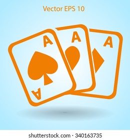 deck of cards vector illustration