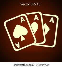 deck of cards vector illustration