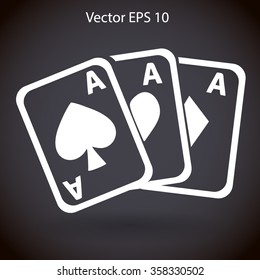 deck of cards vector illustration
