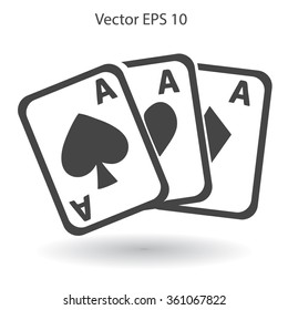 deck of cards vector illustration