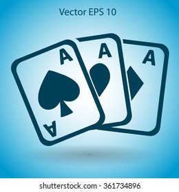 deck of cards vector illustration