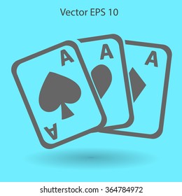 deck of cards vector illustration