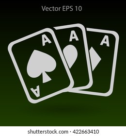deck of cards vector illustration