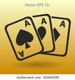 deck of cards vector illustration