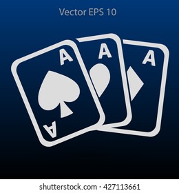 deck of cards vector illustration