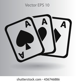 deck of cards vector illustration