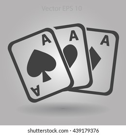 deck of cards vector illustration
