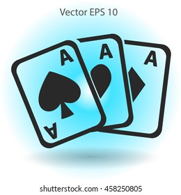 deck of cards vector illustration