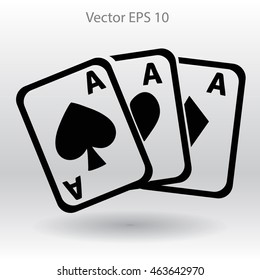 deck of cards vector illustration