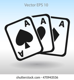 deck of cards vector illustration
