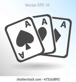 deck of cards vector illustration