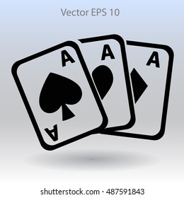 deck of cards vector illustration