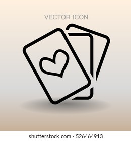 deck of cards vector illustration