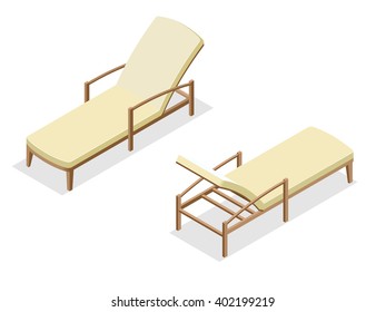 Deck chair, Beach chaise longue