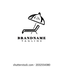 diseño de icono del logotipo de la silla de ruedas
