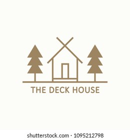 deck house logo design