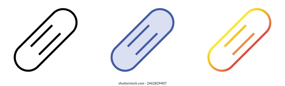 deck icon. Linear, Blue Fill and Gradient Style Design Isolated On White Background