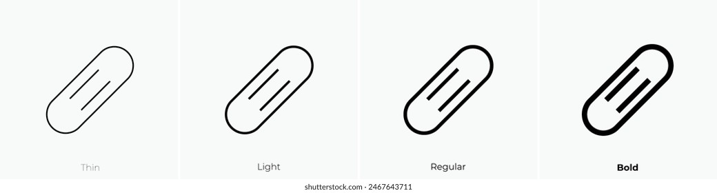 deck icon. Thin, Light Regular And Bold style design isolated on white background