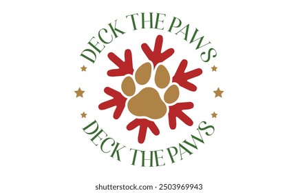 Deck the paws, new Christmas design