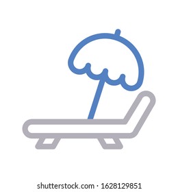 deck vector color line icon 