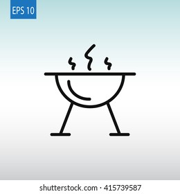 Deckchair icon