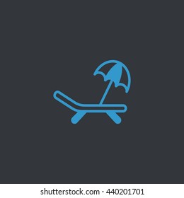 Deckchair icon
