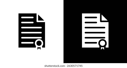 Declarations icon in solid flat trendy design style.