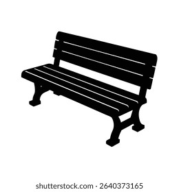 Decline Bench Gym Workout Equipment Silhouette Vector Art Illustration