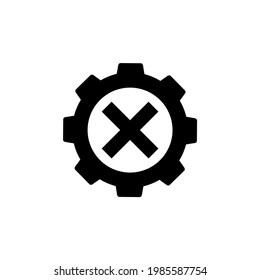 Decline certificate, Rejection, Decline,Cancellation , logo isolated on white background