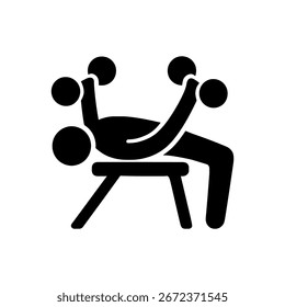 Icono de la mosca de la mancuerna de descenso aislado en el fondo blanco
