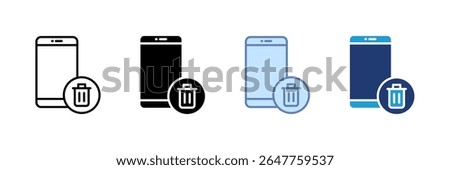 Declutter Icon Set Multiple Style Collection