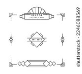 Deco element images. Deco element idea