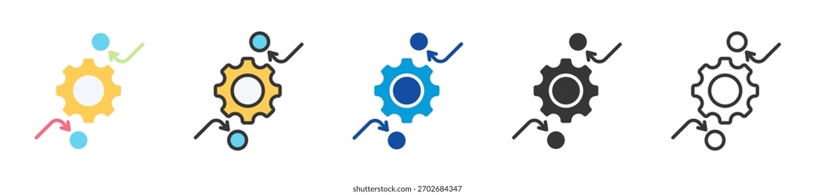 decoherence icon set multi style various collection