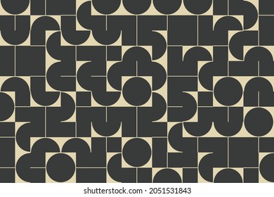 Deconstructed visual artwork of Futurism inspired vector abstract pattern design made with  bold geometric shapes, useful for web background, poster art design, magazine front page, motion graphics.